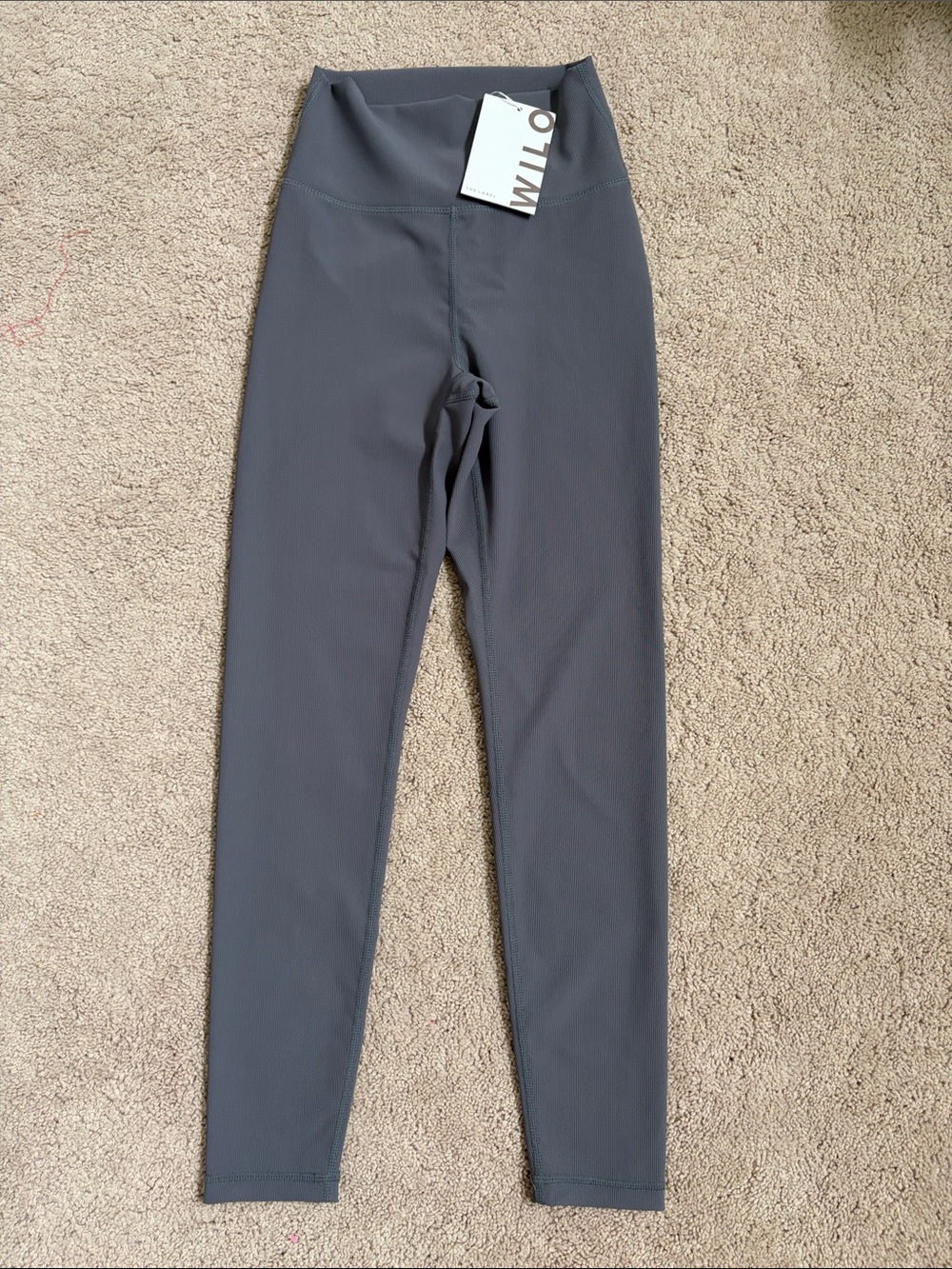 Willow Kids Gray High-Waist Leggings